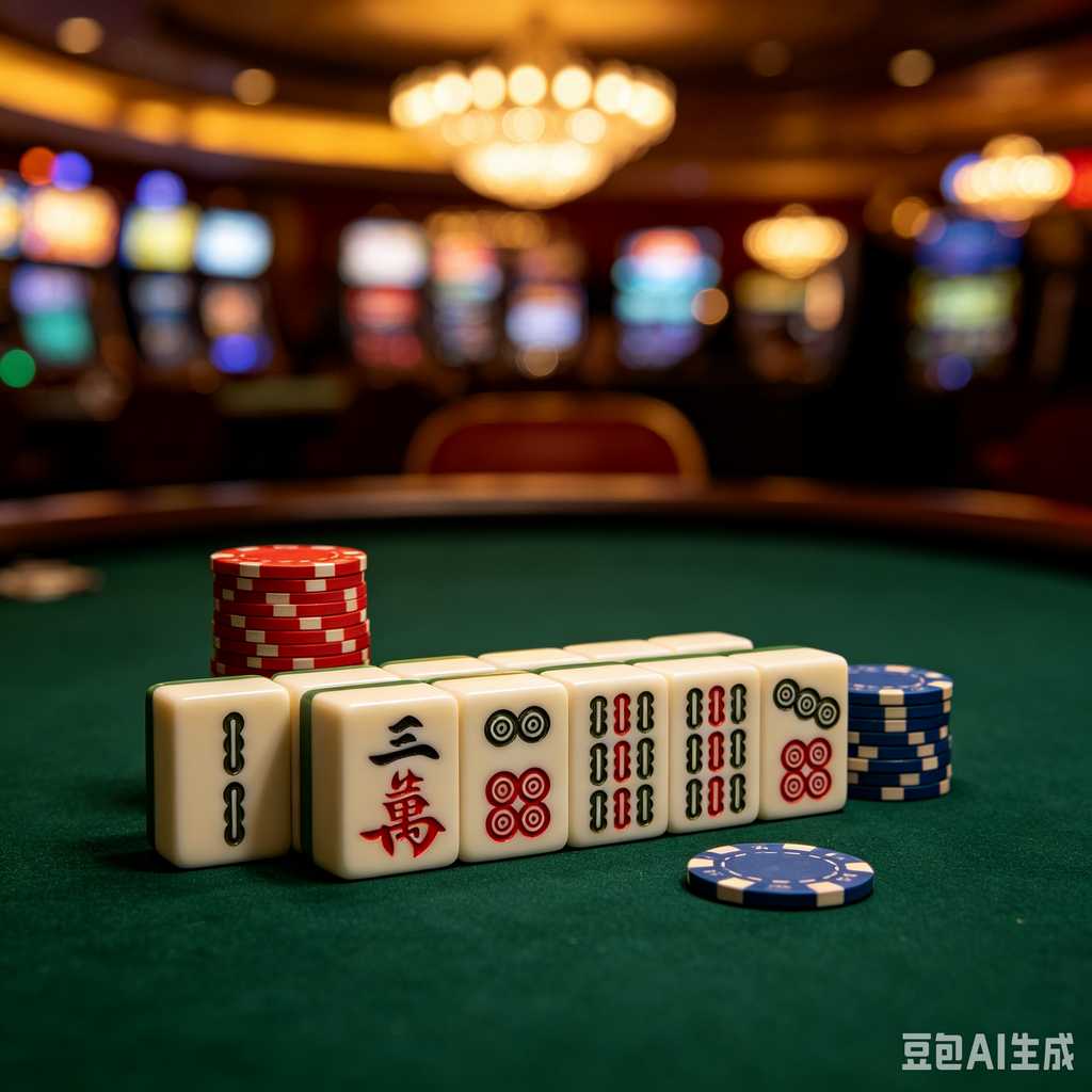 decorative mahjong tiles set