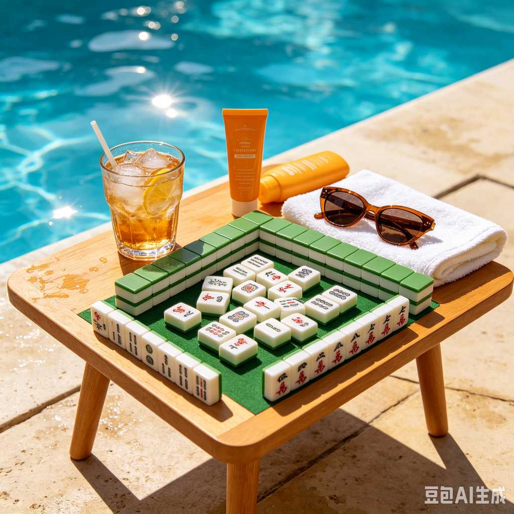 mahjong tile pushers and racks set