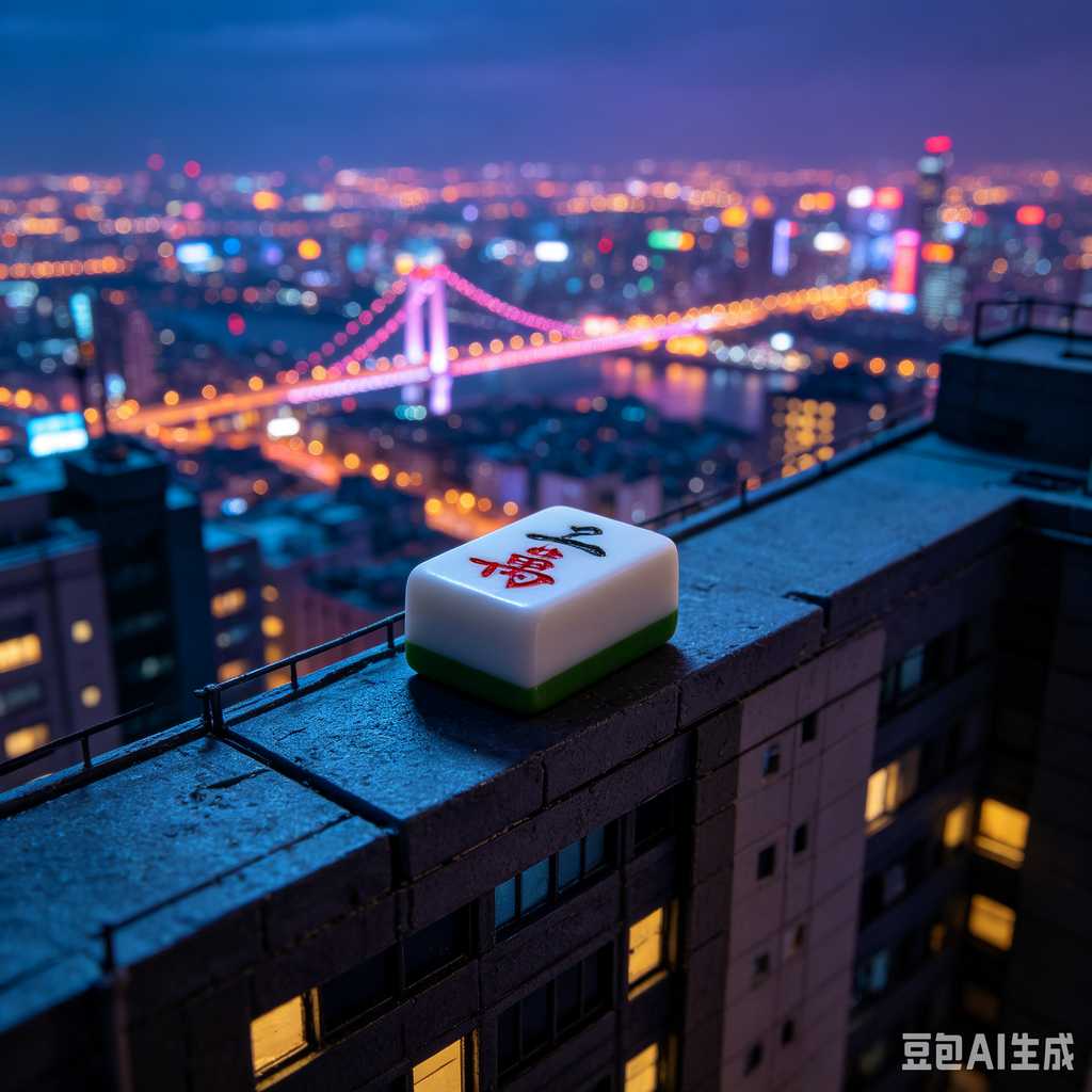 gradient blue mahjong tiles
