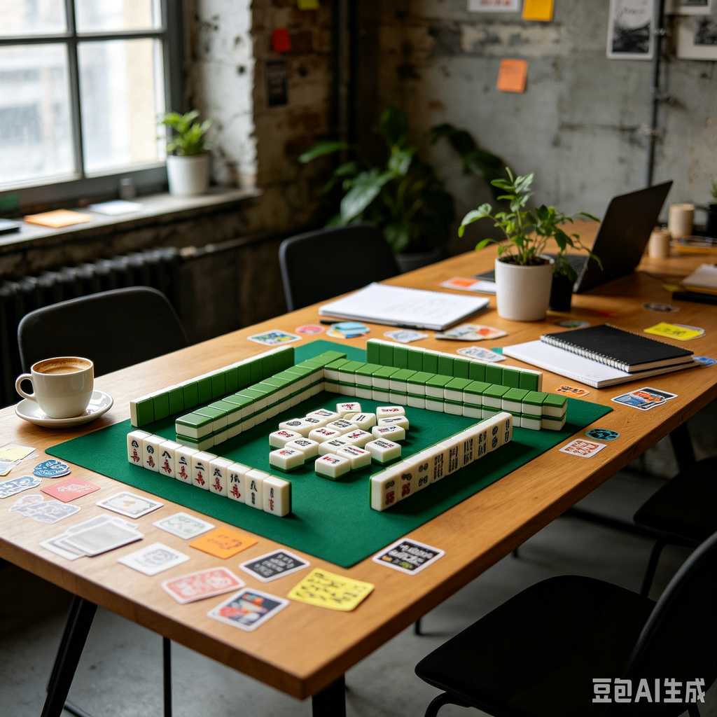 personalized gift mahjong set