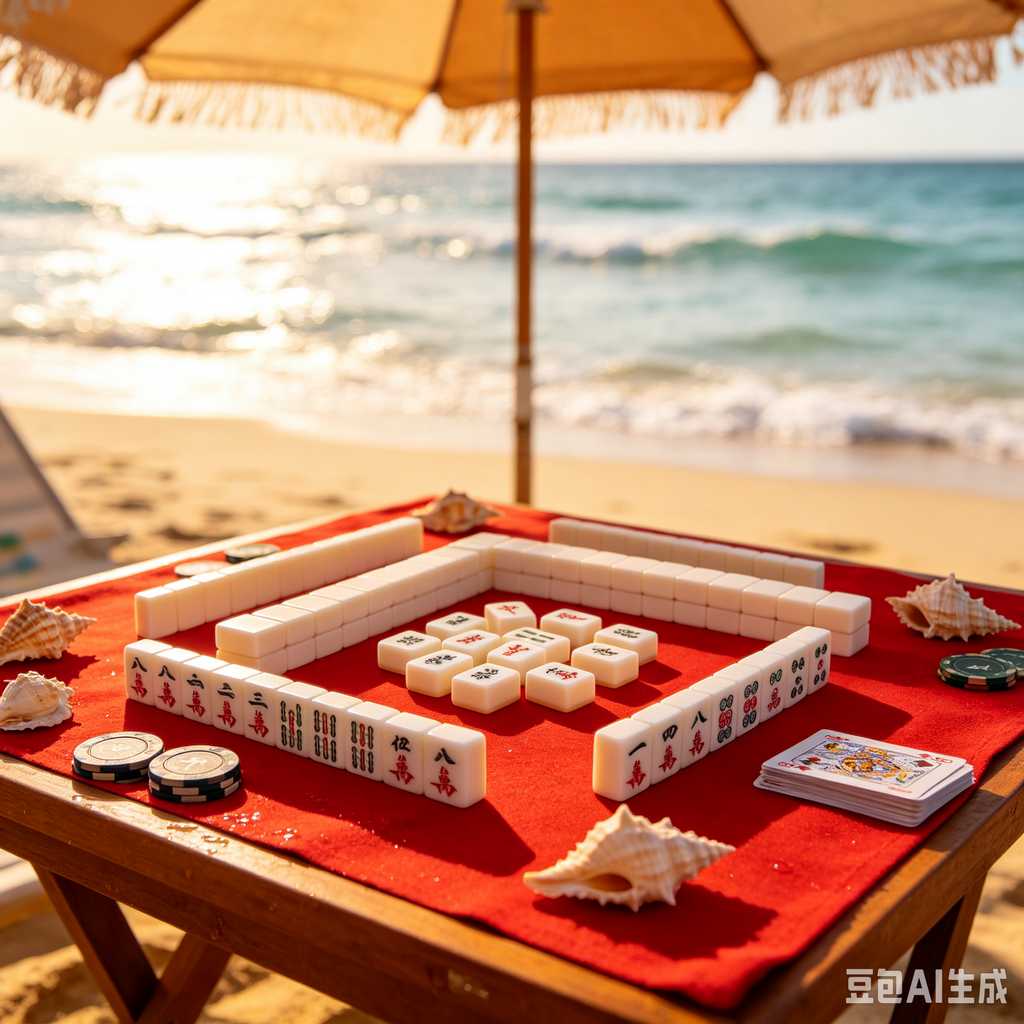 transparent acrylic mahjong set